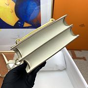 Hermes Roulis Gold-tone Metal White 19cm - 4