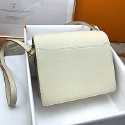 Hermes Roulis Gold-tone Metal White 19cm - 3