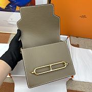 Hermes Roulis Gold-tone Metal Olive Green 19cm - 2