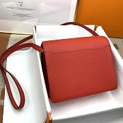 Hermes Roulis Gold-tone Metal Red 19cm - 4