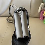 Hermes Roulis Silver-tone Metal Grey 19cm - 4