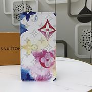 Louis Vuitton Brazza Wallet Multi Watercolor M80457 10x19x2cm - 6