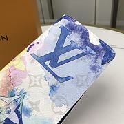 Louis Vuitton Brazza Wallet Multi Watercolor M80457 10x19x2cm - 3