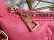 Louis Vuitton Over The Moon Bubblegram Leather, Dragon Fruit Pink / M