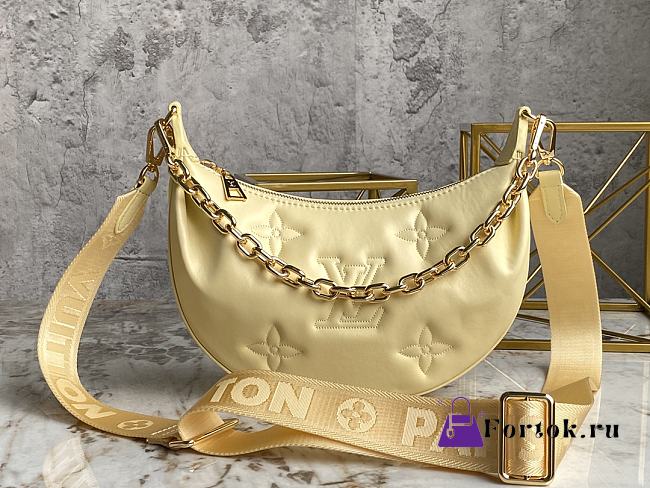 Louis Vuitton Over The Moon Bubblegram Light Yellow M59823 27.5x16x7cm - 1