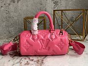 Louis Vuitton Papillon BB Handbag Bubblegram Dreagon Fruit Pink M59826 20x10x10cm - 3