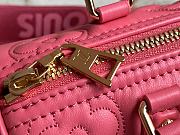 Louis Vuitton Papillon BB Handbag Bubblegram Dreagon Fruit Pink M59826 20x10x10cm - 2