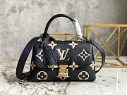 Louis Vuitton Madeleine BB Bicolor Black/Beige M45978 24x17x8.5cm - 1