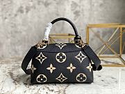 Louis Vuitton Madeleine BB Bicolor Black/Beige M45978 24x17x8.5cm - 4