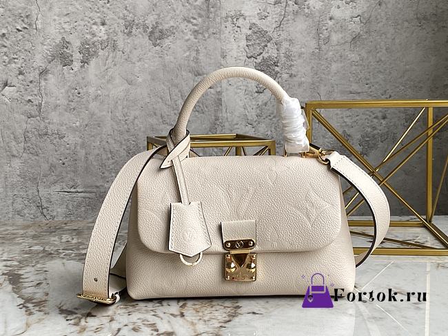 M46008 Louis Vuitton Monogram Empreinte Madeleine BB Handbag