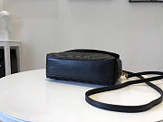 Ysl Mini Loulou In Matelasse Leather Gold-tone Metal Black 678401 20x14x7cm - 4