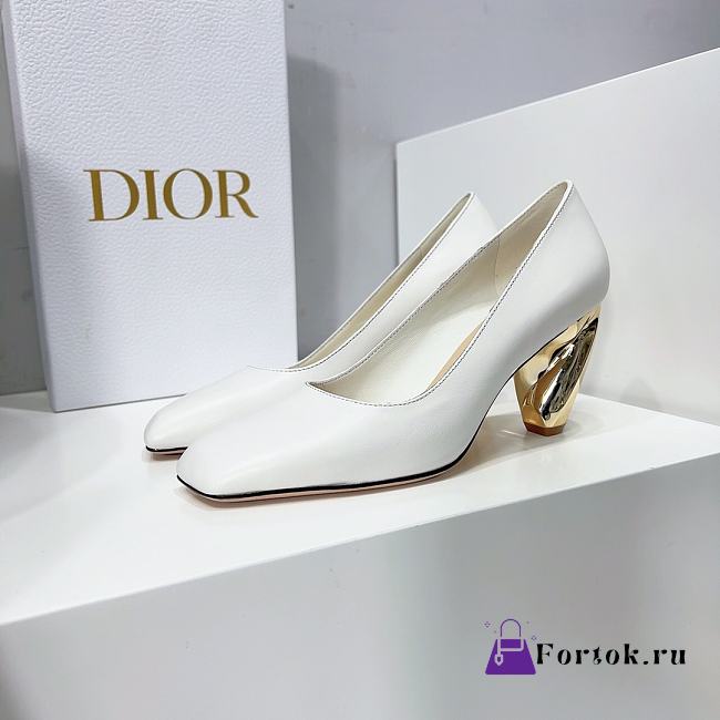 Dior Rhodes Pump White KDP925 - 1