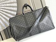 Louis Vuitton KEEPALL BANDOULIÈRE 55 Noir M40605 - 4