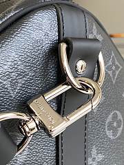 Louis Vuitton KEEPALL BANDOULIÈRE 55 Noir M40605 - 3