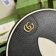 Gucci Round Shoulder Bag Black 702626 22x22x7cm - 2