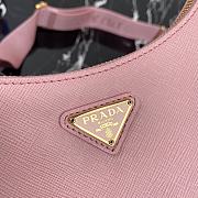 Prada Re-Edition 2005 Saffiano Leather Bag Powder Pink 1BH204 18x22x6cm - 6