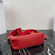 Prada Re-Edition 2005 Saffiano Leather Bag Red 1BH204 18x22x6cm - 6