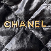 Chanel 22 Backpack Leather Black AS3133 51x40x9cm - 6