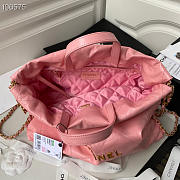 Chanel 22 Backpack Leather Pink AS3133 51x40x9cm - 2