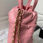 Chanel 22 Backpack Leather Pink AS3133 51x40x9cm - 6