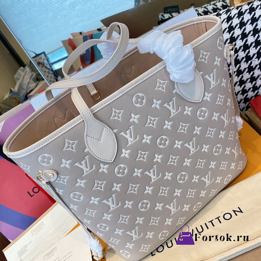 Shop Louis Vuitton NEVERFULL Monogram Casual Style Leather Elegant Style  Khaki Totes (M46103, M46102) by CITYMONOSHOP