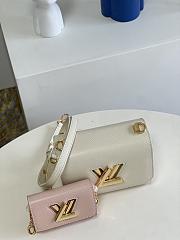 Louis Vuitton Twist PM Epi Leather Cream/Pink M59886 19x15x9cm - 4