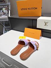 Louis Vuitton Lock It Flat Mule Rose Pink 1AA0ZY - 5