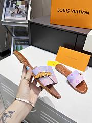 Louis Vuitton Lock It Flat Mule Rose Pink 1AA0ZY - 4