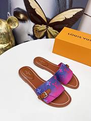 Louis Vuitton Lock It Flat Mule Fuchisa 1AA0Z1 - 1