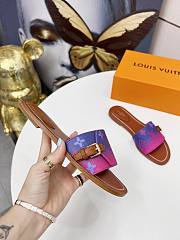 Louis Vuitton Lock It Flat Mule Fuchisa 1AA0Z1 - 2