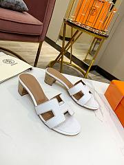 Hermes Oasis Sandal White - 1