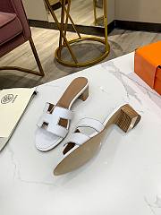 Hermes Oasis Sandal White - 2