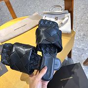 Bottega Veneta Lido Flat Sandals Black 608853 - 2