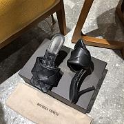 Bottega Veneta Lido Mules Black 608854 - 4
