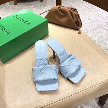 Bottega Veneta Lido Mules Light Blue 608854