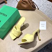 Bottega Veneta Lido Mules Light Yellow 608854 - 2