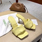 Bottega Veneta Lido Mules Light Yellow 608854 - 5