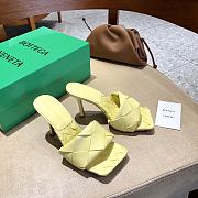 Bottega Veneta Lido Mules Light Yellow 608854 - 6