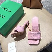 Bottega Veneta Lido Mules Light Pink 608854 - 5