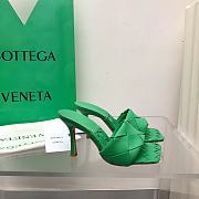 Bottega Veneta Lido Mules Green 608854 - 3