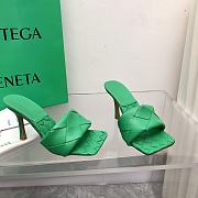 Bottega Veneta Lido Mules Green 608854 - 5