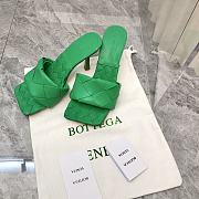 Bottega Veneta Lido Mules Green 608854 - 6