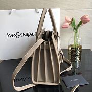 Ysl Baby Classic Sac De Jour In Grained Leather Beige 421863 26x20.5x12.5cm - 4