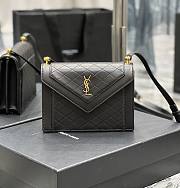 Ysl Mini Gaby Satchel In Leather Black 6855741 20×14.5×4.5cm - 1
