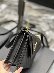 Ysl Mini Gaby Satchel In Leather Black 6855741 20×14.5×4.5cm - 2