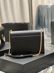 Ysl Gaby Chain Bag In Black/White 6688641 26.5×18×3.5cm - 4