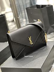 Ysl Gaby Chain Bag In Black 6688641 26.5×18×3.5cm - 4