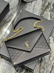 Ysl Gaby Chain Bag In Black 6688641 26.5×18×3.5cm - 2