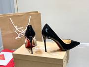 Chistian Louboutin Kate Patent Pump Black 100mm - 2