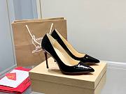Chistian Louboutin Kate Patent Pump Black 100mm - 4